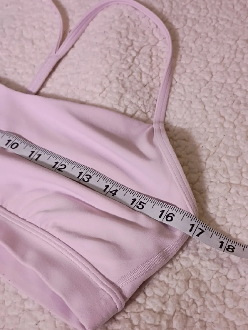 lululemon athletica Pale‎ Pink Strappy Y-Back Bralette